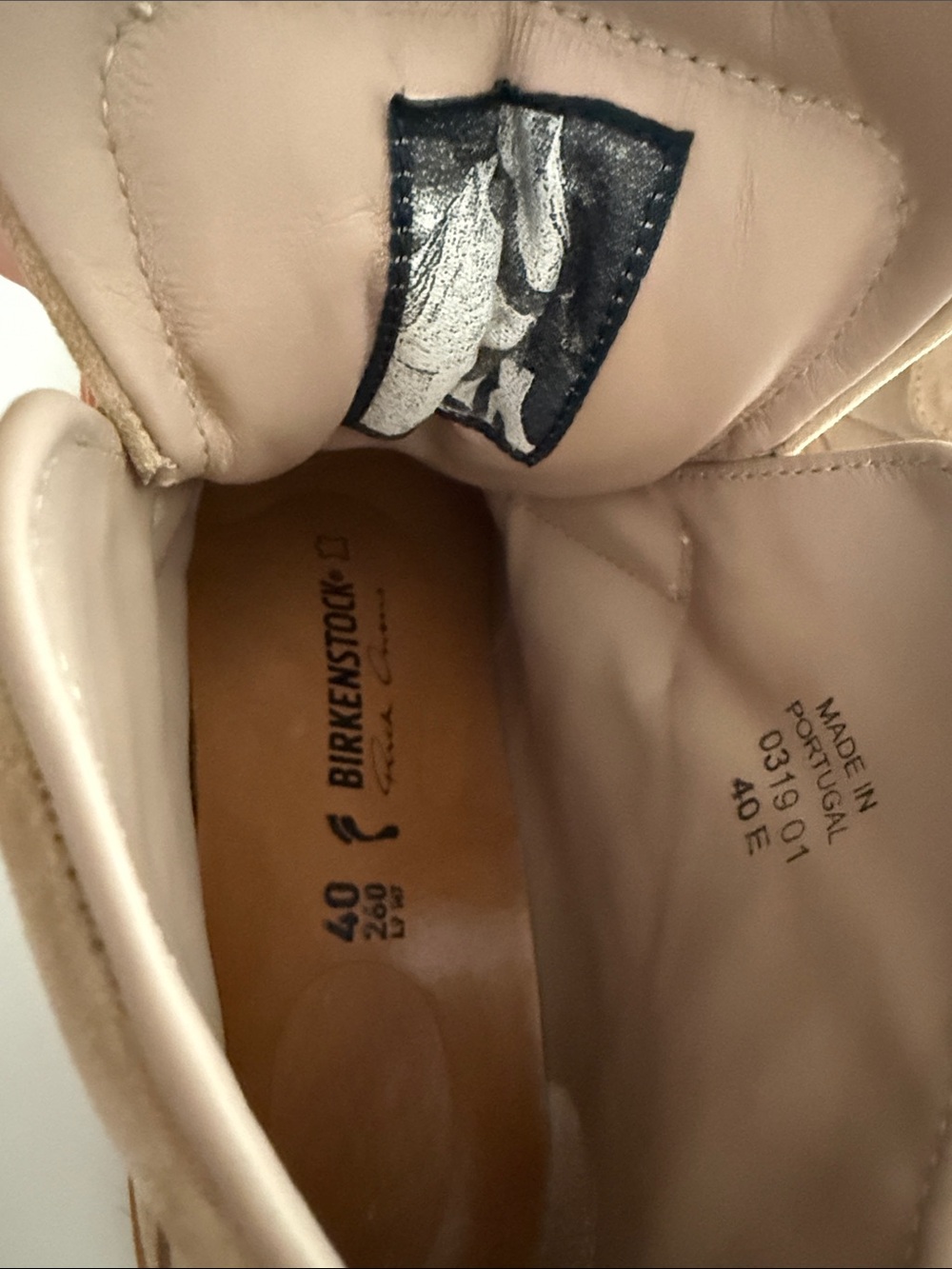 Rick Owen’s X Birkenstock Hancock Rotterhiker Extro Boots Tan/Orange Sz 40 - Picture 10 of 14